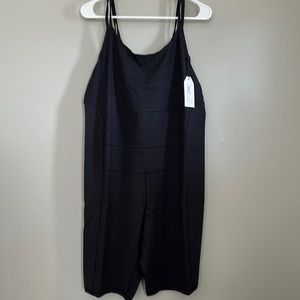 Black Large Universal Standard Short Bodysuit